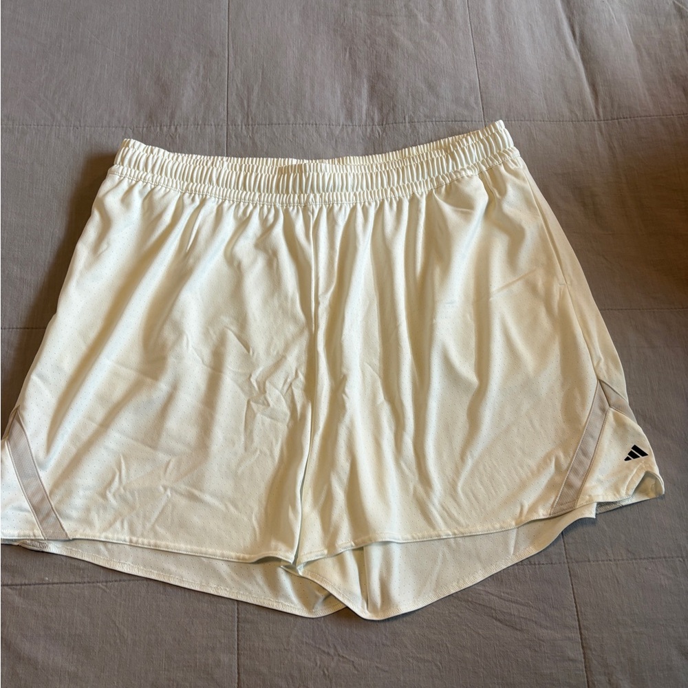 Adidas Women’s White Basketball/ Athletic Shorts